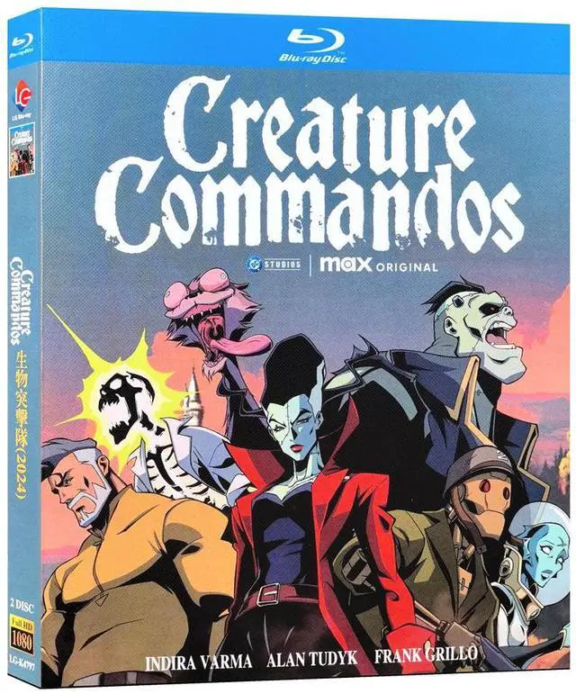 Main image of international version Blu-ray Creature Commandos Season 1(2024) English Pronunciation English subtitles