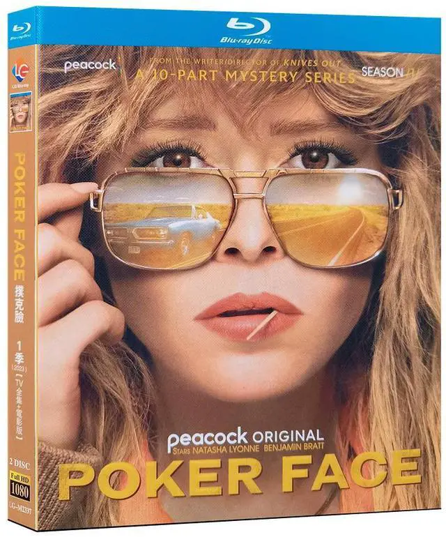 Main image of international version Blu-ray Poker Face Season 1(2023) English Pronunciation English subtitles
