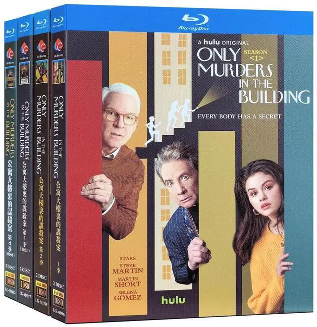 Main image of international version Blu-ray Only Murders in the Building Season 1-4 (2021-2024) BD English pronunciation English subtitles