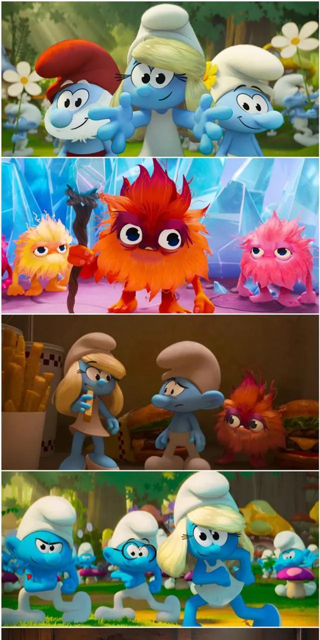 Alt view image 3 of 3 - international version Blu-ray Smurfs (2025)BD English pronunciation English subtitles