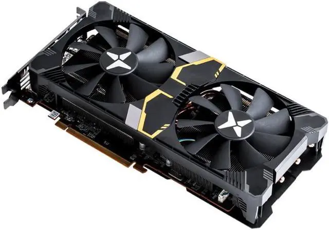 Alt view image 4 of 5 - Dataland Delan RX 5600 XT 6G X Warrior GDDR6 192-bit HDMI/ DisplayPort x3 7680×4320@60Hz 8PIN Video Cards