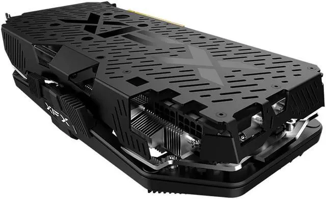 Alt view image 4 of 5 - XFX RX 5700 XT 8GB Black Wolf PCI Express 4.0 x16 2560 1980MHz 14Gbps GDDR6 256bit HDMI + DPx3 4096x2160 210W Video Cards