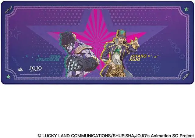 Main image of MM350 PRO 930x400mm long and large gaming non-slip waterproof mouse pad JOJO Ishinomi Seitaro Limited Edition
