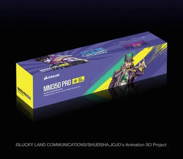 Alt view image 4 of 4 - MM350 PRO 930x400mm long and large gaming non-slip waterproof mouse pad JOJO Ishinomi Seitaro Limited Edition