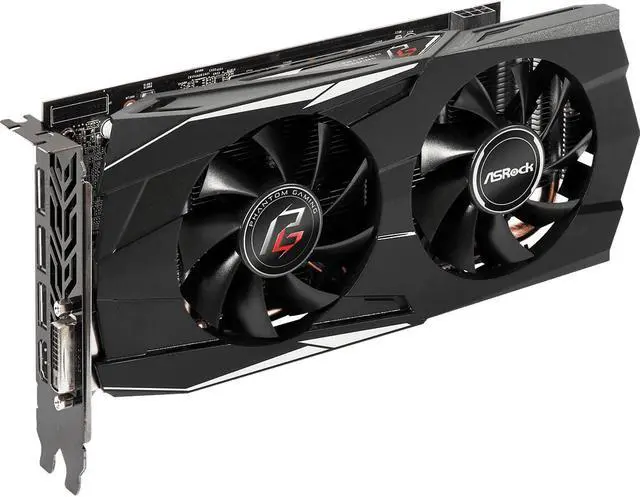 Alt view image 3 of 4 - ASRock Phantom Gaming D Radeon RX 580 2048SP MK2 4G OC PCI Express x16 Gen3 OpenGL 4.5 7000 MHz 7680 x 4320 236.2 x 127.5 x 41.91mm Video Cards
