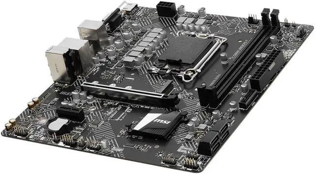 Alt view image 2 of 5 - MSI H610M BOMBER DDR4 1700 3200(MAX) 1x Intel® I219V Gigabit LAN controller Mirco-ATX Motherboards