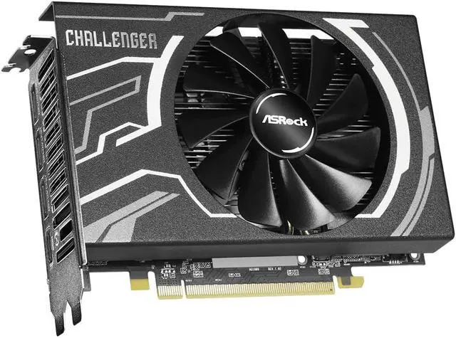 Alt view image 2 of 4 - ASRock AMD Radeon RX 5500 XT Challenger ITX 8G 128-bit GDDR6 3 x DisplayPort, 1 x HDMI 845 MHz / 14 Gbps  Video Cards