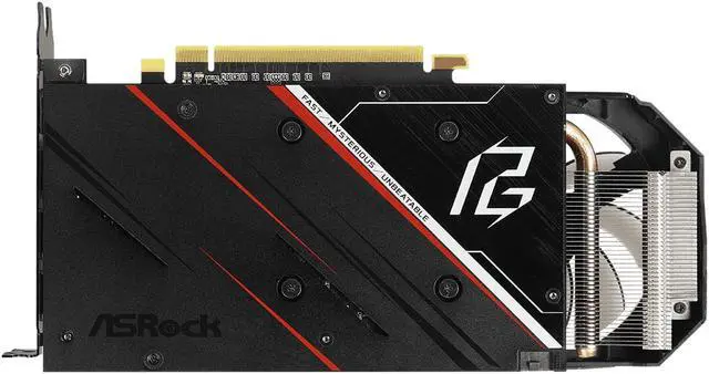 Alt view image 5 of 5 - ASRock AMD Radeon RX 5500 XT Phantom Gaming D 8G OC 128-bit GDDR6 3 x DP 1.4 (DSC 1.2a) / HDMI 2.0b Video Cards