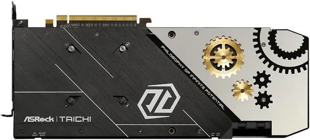 Alt view image 5 of 5 - ASRock AMD Radeon RX 5700 XT TAICHI X 8G OC+ 256-bit GDDR6 256-bit GDDR6 PCI® Express 4.0 Video Cards