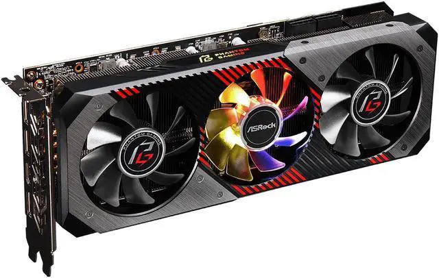 Alt view image 3 of 5 - ASRock AMD Radeon RX 5700 XT Phantom Gaming D 8G OC 256-bit GDDR6 PCI® Express 4.0 3 x DP HDMI 2.0b Video Cards