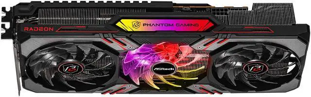 Alt view image 3 of 5 - ASRock AMD Radeon RX 6700 XT Phantom Gaming D 12GB OC 192-bit GDDR6 3 x DisplayPort 1.4 with DSC / 1 x HDMI 2.1 VRR Video Cards