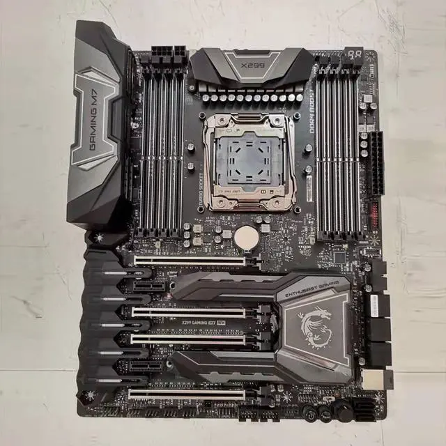 Alt view image 2 of 5 - FOR  X299 GAMING M7 ACK For Msi LGA2066 DDR4 256G M.2*2 U.2 USB3.1 SATA3*8 ATX Desktop Motherboard Original Quality Fast Ship