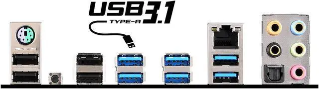 Alt view image 5 of 5 - FOR MSI X99A Raider LGA 2011-v3 Intel X99 SATA 6Gb/s USB 3.1 USB 3.0 ATX Intel Motherboard