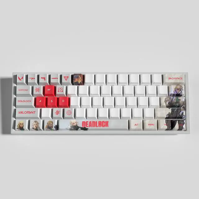 Alt view image 2 of 4 - VALORANT Themed Keycaps Deadlock PBT heat-sublimation keycaps 29 keys OEM high degree