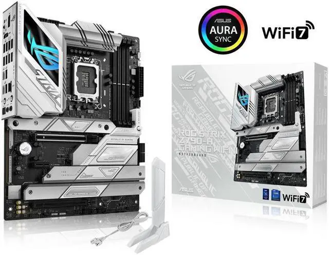 Alt view image 4 of 5 - ROG Strix Z790-A Gaming WiFi II (WiFI 7) LGA 1700 ATX gaming motherboard(16 + 1+2 power stages, DDR5, 5X M.2 slots