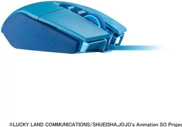 Alt view image 4 of 4 - M65 RGB ULTRA JOJO Edition Blue Gaming Mouse, CO RSAIR × JoJo's Bizarre Adventure Stone Ocean Collaboration and Co rsair MM350 PRO JOJO Edition Mouse Pad, JOJO Mouse Limited Edition Jolyne Mouse