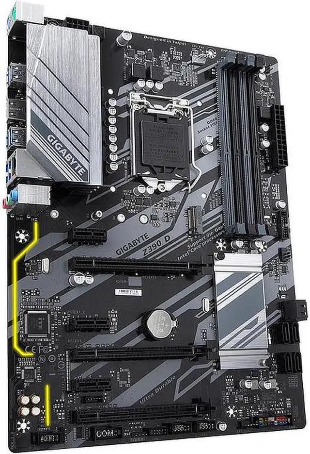 Alt view image 2 of 4 - GIGABYTE Z390 D LGA 1151 Intel Z390 DDR4 128GB ATX