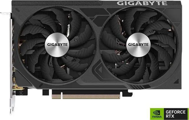 Alt view image 2 of 5 - GIGABYTE GeForce RTX 4060 Ti WINDFORCE OC 16G 16GB GDDR6 PCI-E 4.0 128 Video Card