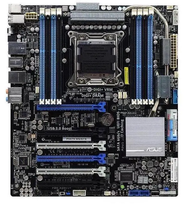 Refurbished: ASUS P9X79 WS/SYS LGA 2011 Intel X79 SATA 6Gb/s USB