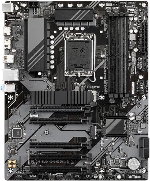 Alt view image 4 of 4 - GIGABYTE B760 DS3H LGA 1700 Intel B760 DDR5 192GB ATX