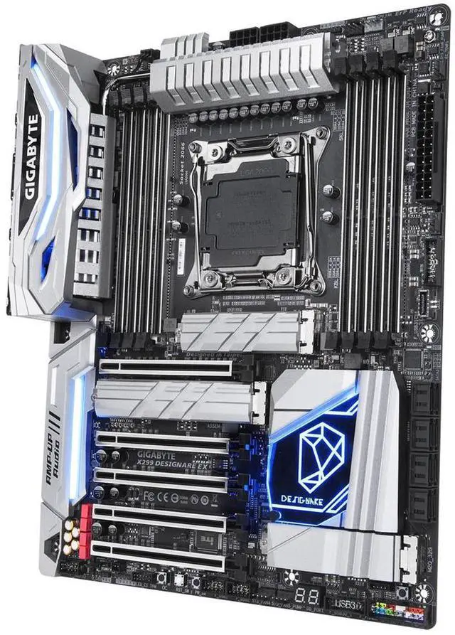 Alt view image 4 of 4 - GIGABYTE X299 DESIGNARE EX LGA 2066 Intel X299 DDR4 256GB ATX