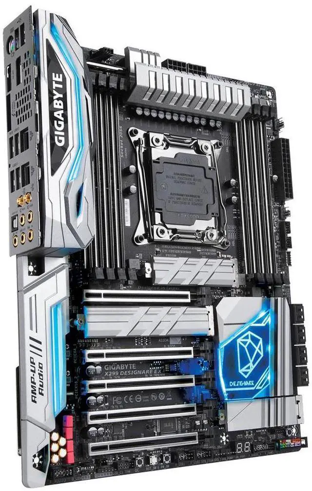 Alt view image 2 of 4 - GIGABYTE X299 DESIGNARE EX LGA 2066 Intel X299 DDR4 256GB ATX