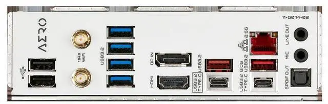Alt view image 3 of 3 - GIGABYTE Z690 AERO G LGA 1700 Intel Z690 DDR5 192 GB ATX
