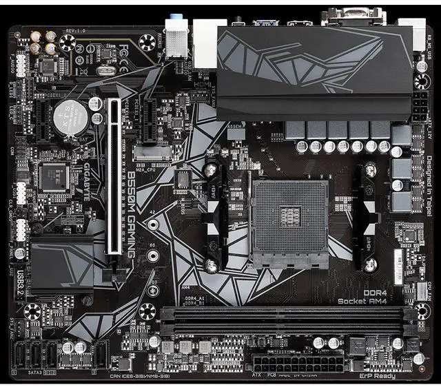 Main image of GIGABYTE B550M GAMING Socket AM4 AMD B550 DDR4 64GB Micro ATX
