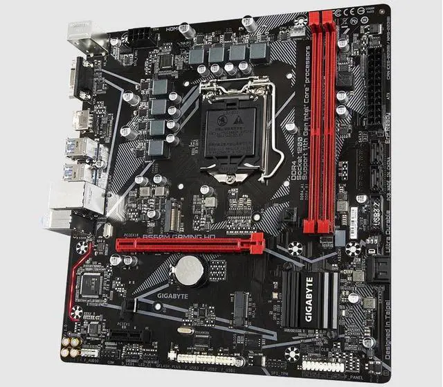 Alt view image 3 of 4 - GIGABYTE B560M GAMING HD LGA 1200 Intel B560 DDR4 64GB Micro ATX
