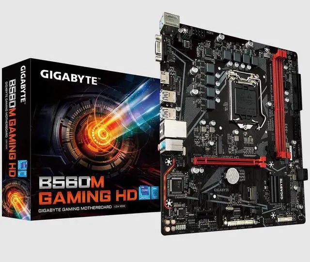 Alt view image 2 of 4 - GIGABYTE B560M GAMING HD LGA 1200 Intel B560 DDR4 64GB Micro ATX