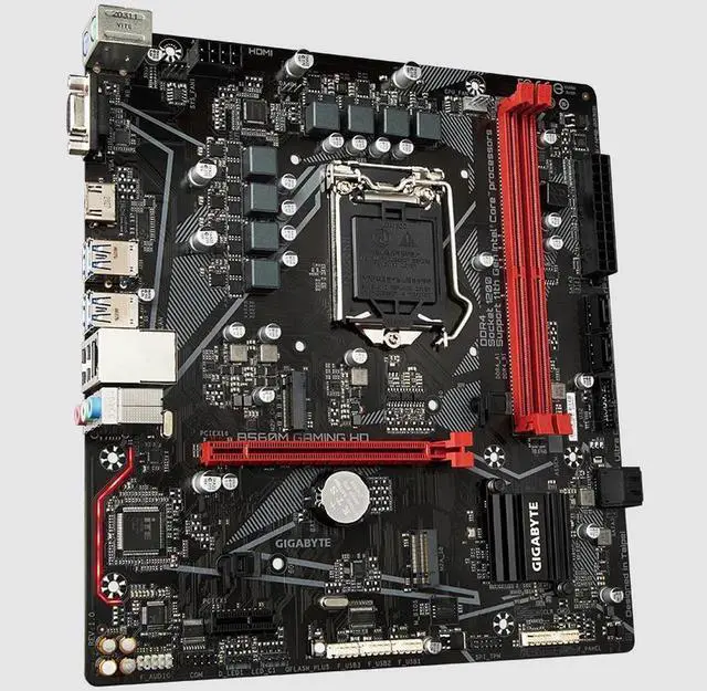Alt view image 4 of 4 - GIGABYTE B560M GAMING HD LGA 1200 Intel B560 DDR4 64GB Micro ATX
