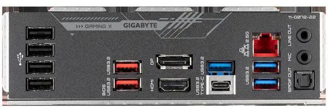 Alt view image 3 of 4 - GIGABYTE Z690 GAMING X DDR4 V2 LGA 1700 Intel Z690 DDR4 128GB ATX