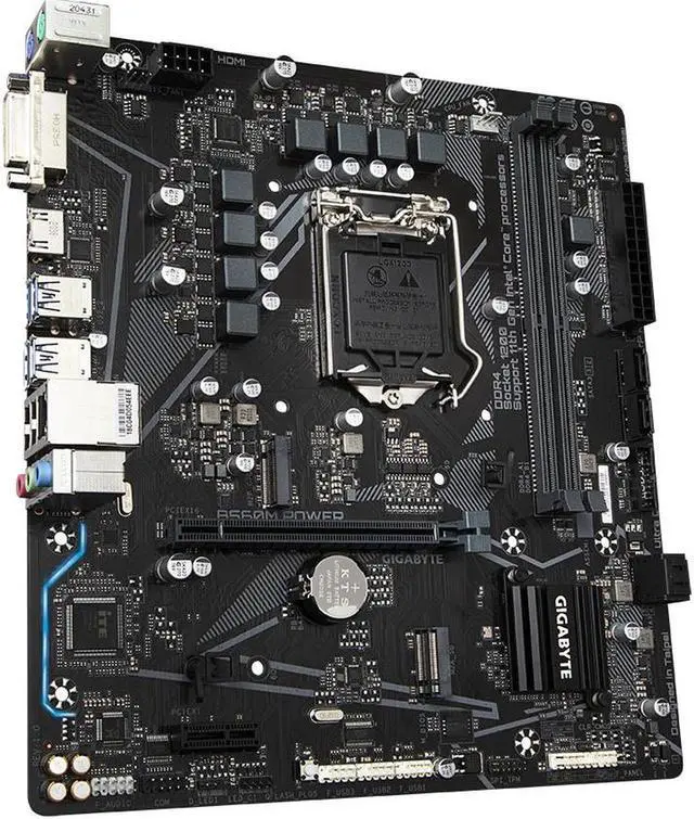 Alt view image 3 of 4 - GIGABYTE B560M POWER 
LGA 1200 Intel B560 DDR4 
64GB Micro ATX