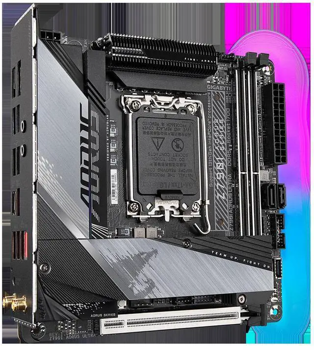 Alt view image 3 of 3 - GIGABYTE Z790I ULTRA LGA 1700 Intel Z790 DDR5 96GB Mini-ITX