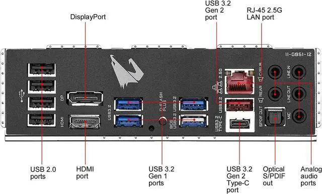 Alt view image 4 of 5 - GIGABYTE GA-B550M PRO-P AMD AM4 AMD B550 DDR4 128 GB Micro ATX