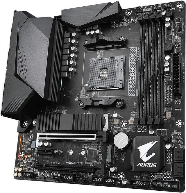 Alt view image 3 of 5 - GIGABYTE GA-B550M PRO-P AMD AM4 AMD B550 DDR4 128 GB Micro ATX