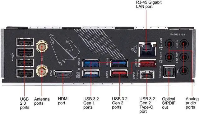 Alt view image 4 of 5 - GIGABYTE X570 PRO WIFI Socket AM4 AMD X570 DDR4 128GB ATX