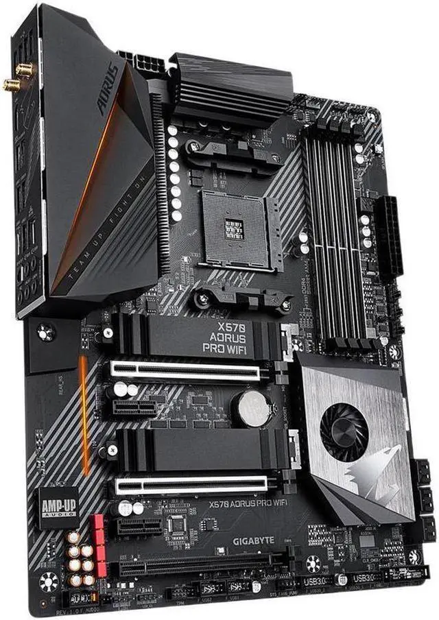 Alt view image 5 of 5 - GIGABYTE X570 PRO WIFI Socket AM4 AMD X570 DDR4 128GB ATX
