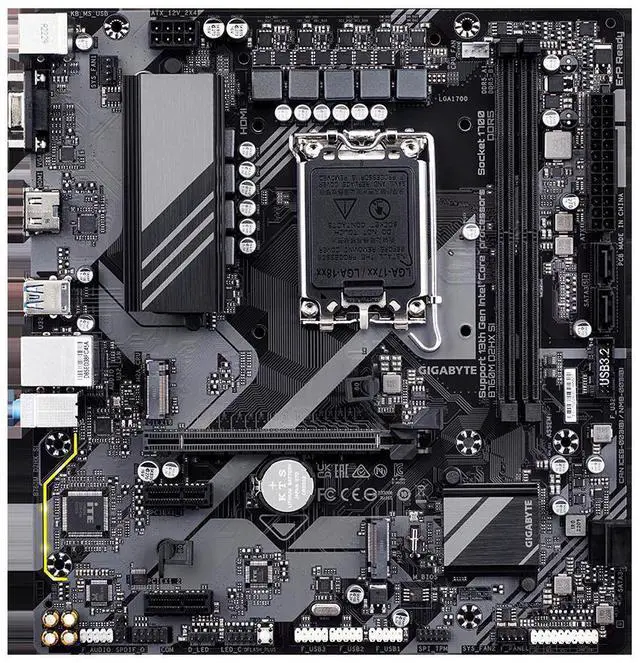 Main image of GIGABYTE B760M D2HX SI LGA 1700 Intel B760 DDR5 64GB Micro ATX