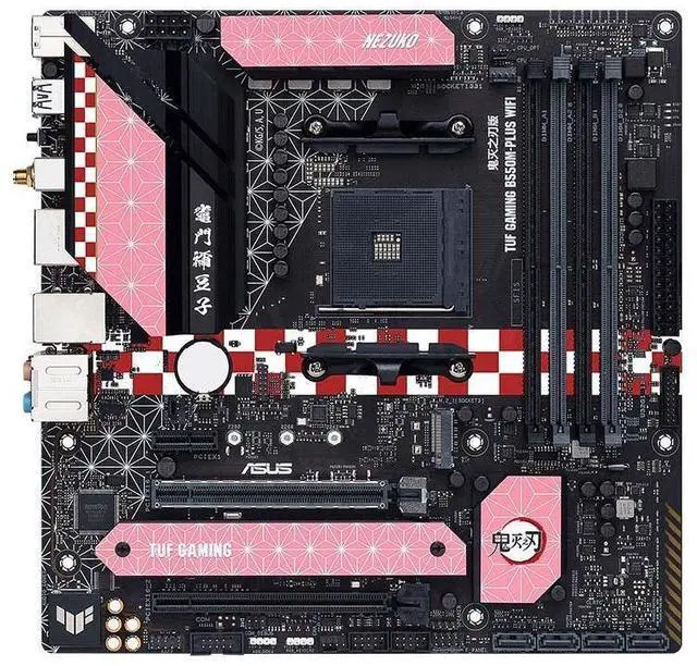 Main image of ASUS B550M-PLUS WIFI-GMZR Desktop Computer Demon Slayer Kamado Nezuko Motherboard