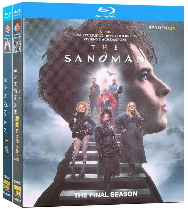 Main image of international version Blu-ray The Sandman Season 1-2 (2022-2025)BD English pronunciation English subtitles