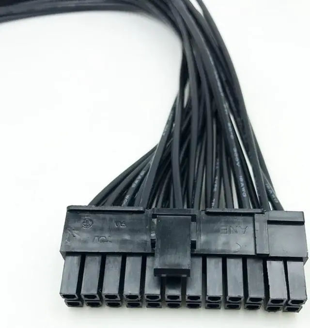 Alt view image 2 of 6 - Lanhui Power Supply PSU 24 pin ATX Mainboard Motherboard Adapter Connector Cable Dual