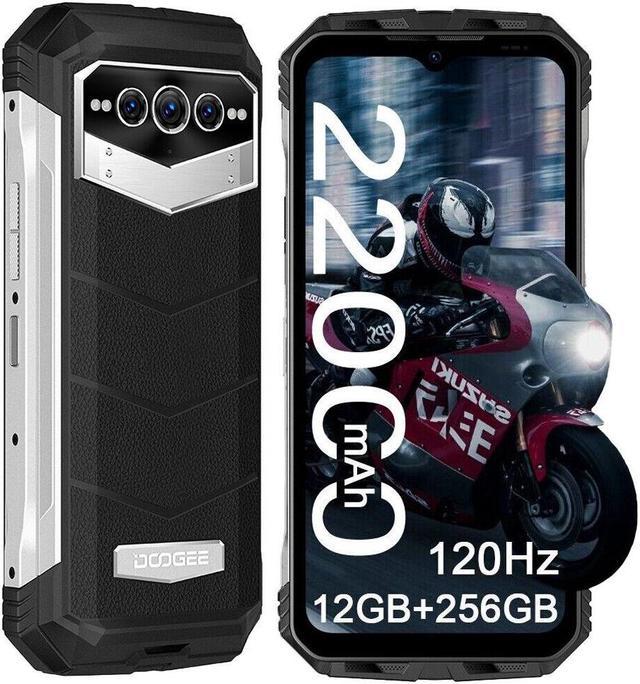 22000mAh DOOGEE S100 Pro 12GB+256G Rugged Smartphones 108MP Night Vision  Camera