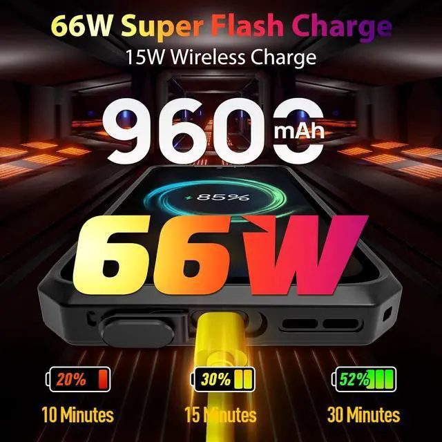 Alt view image 6 of 7 - sluting Ulefone Power Armor 18T Ultra 5G Rugged Phone, Thermal Imaging Camera, 108MP Camera, 24GB+512GB MTK Dimensity 7050, 9600mAh QI 15W Wireless Charging, 6.58" FHD+ Corning Gorilla Screen, Android