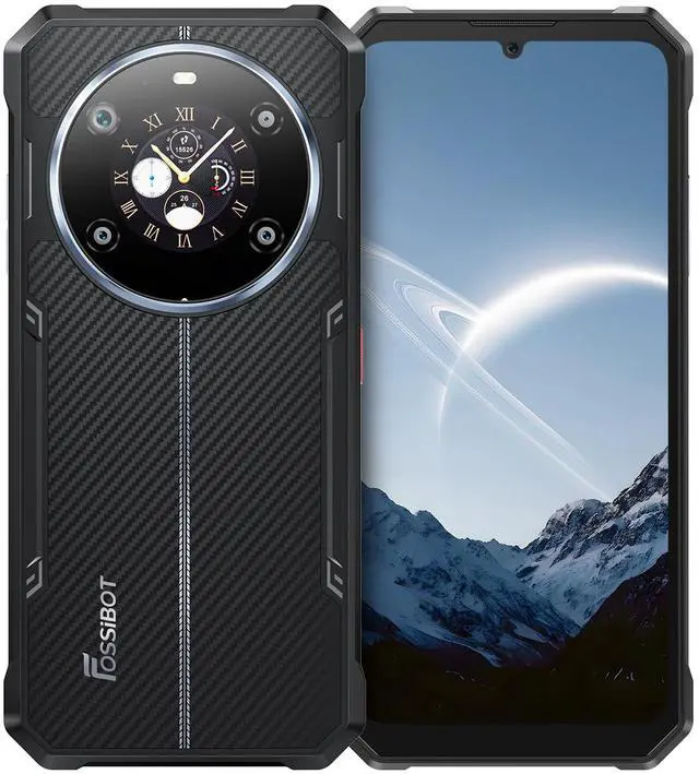 Alt view image 2 of 7 - sluting Fossibot  F109S 5G Rugged smartphone Unlocked, 24GB+256GB Storage,6.745" FHD Screen, 50MP+16MP+5MP Camera IP68/IP69K, NFC