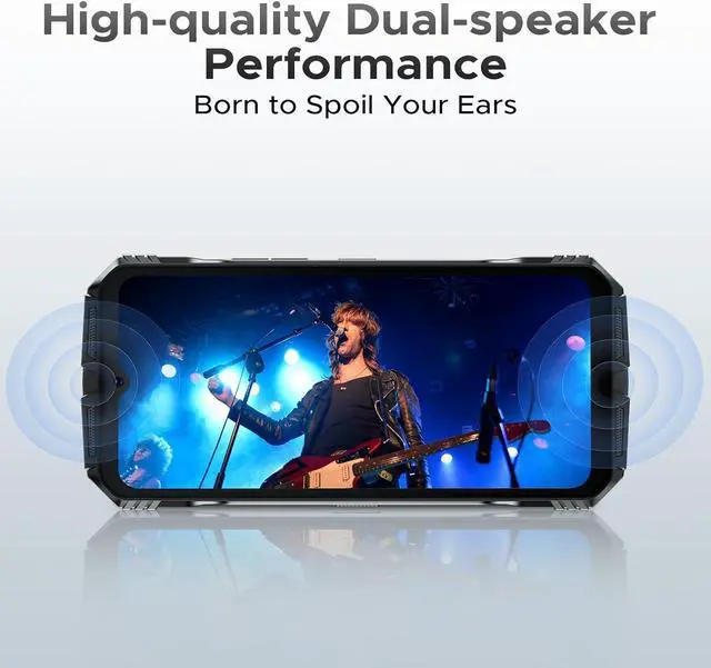 Alt view image 7 of 7 - sluting DOOGEE S118 (2025) Rugged Smartphone Unlocked, 32GB+512GB/2TB Rugged Phone, Helio G100,10800mAh(33W) 6.6''FHD+120Hz Dispaly, 50MP+12MP Night Vision, Dual SIM/Face Unlock/Fingerprint/NFC/GPS