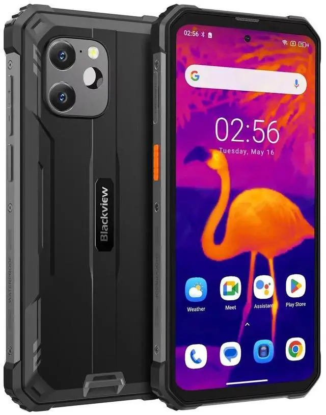 Alt view image 6 of 7 - sluting Blackview BV8900 Rugged Thermal 16GB 256GB Android 13 6.5'' Display Helio P90 10000mAh Battery
