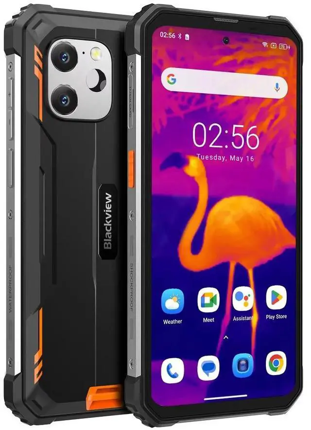 Alt view image 3 of 7 - sluting Blackview BV8900 Rugged Thermal 16GB 256GB Android 13 6.5'' Display Helio P90 10000mAh Battery
