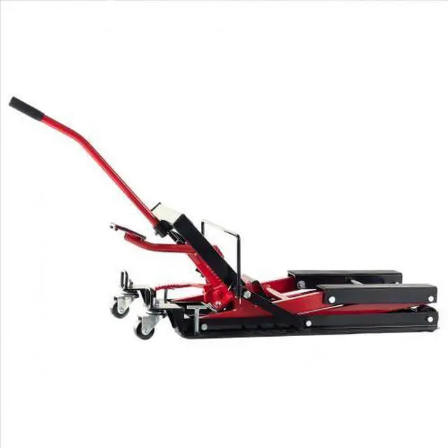 Alt view image 2 of 7 - taoruifang 1500LBS Hydraulic Motorcycle Lift Jack 1500 LBS Capacity Steel ATV Lift with Wheels and Handle