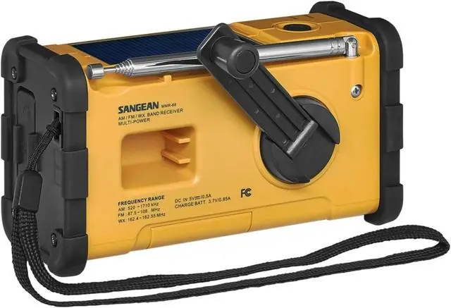 Alt view image 16 of 20 - Sangean AM FM WX Emergency Radio MMR-88